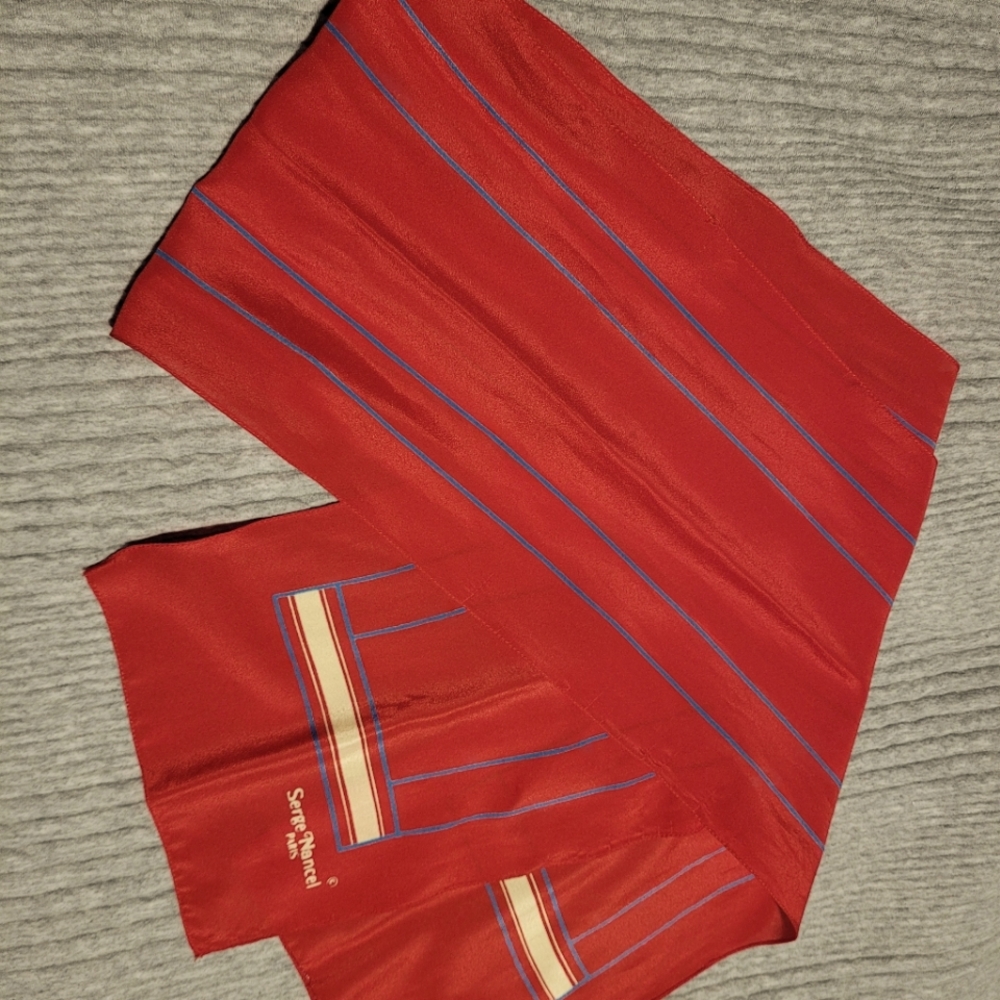 Pink Vintage Serge Nancel Scarf